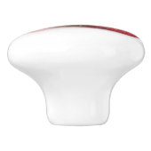 Aardbeien Keramische Knop (Zijkant)