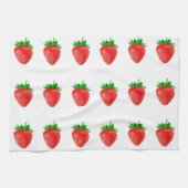 Aardbeien keukenhanddoeken (Horizontaal)