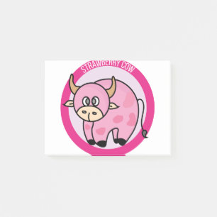 Aardbeien Koe Costume Cute Design Ideas Cartoon Post-it® Notes