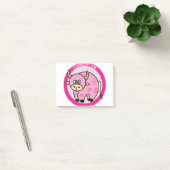 Aardbeien Koe Costume Cute Design Ideas Cartoon Post-it® Notes (Kantoor)
