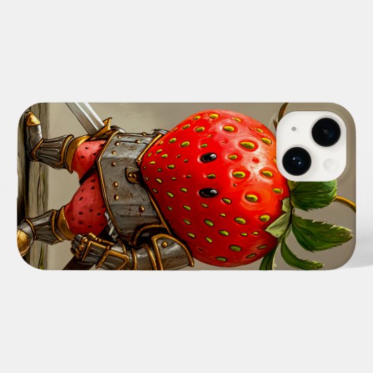 Aardbeien Krijger Case-Mate iPhone Case (Achterkant (horizontaal))