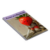Aardbeien Krijger Notitieboek (Rechterzijde)