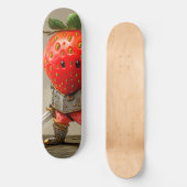 Aardbeien Krijger Persoonlijk Skateboard (Voorkant)