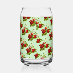 Aardbeien Landelijke Keuken Blikvorm Glas