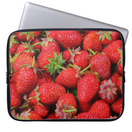 Aardbeien Laptop Sleeve