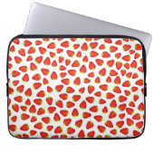 Aardbeien Laptop Sleeve (Voorkant)