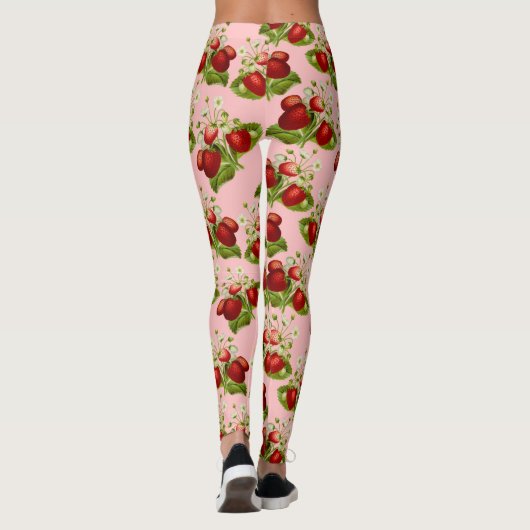  aardbeien leggings (Achterkant)