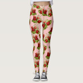  aardbeien leggings (Voorkant)