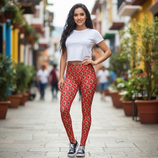 Aardbeien Leggings