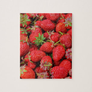 Aardbeien Legpuzzel