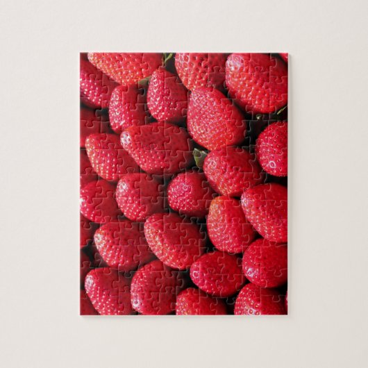 aardbeien legpuzzel (Verticaal)