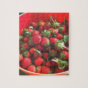 Aardbeien Legpuzzel
