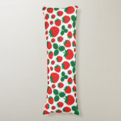 Aardbeien Lichaamskussen (Voorkant Verticaal)