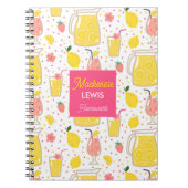 Aardbeien limonade notitieboek (Voorkant)