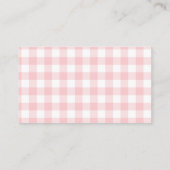Aardbeien Luier Raffle Baby Shower Bijlage (Achterkant)