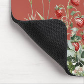Aardbeien Madeliefjes Bloemen Muismat (Hoek)