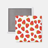 Aardbeien Magneet (Voorkant / Achterkant)
