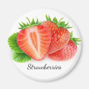 Aardbeien Magneet