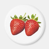 Aardbeien Magneet (Voorkant)