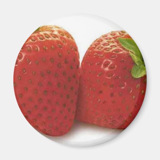 Aardbeien Magneet (Voorkant)