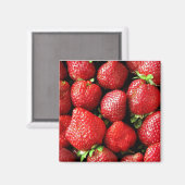 aardbeien Magnet (Voorkant / Achterkant)