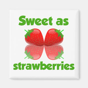 aardbeien magnet