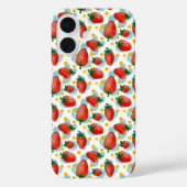 Aardbeien & margrieten Case-Mate iPhone case (Achterkant)