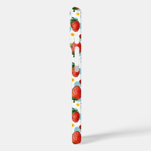 Aardbeien & margrieten Case-Mate iPhone case (Achterkant / Links)