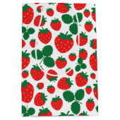 Aardbeien Medium Cadeauzakje (Voorkant)