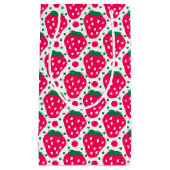 Aardbeien Meisje 1e verjaardag Kleine Gift Bag Klein Cadeauzakje (Voorkant)