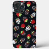 Aardbeien met chocolade Case-Mate iPhone case (Achterkant)