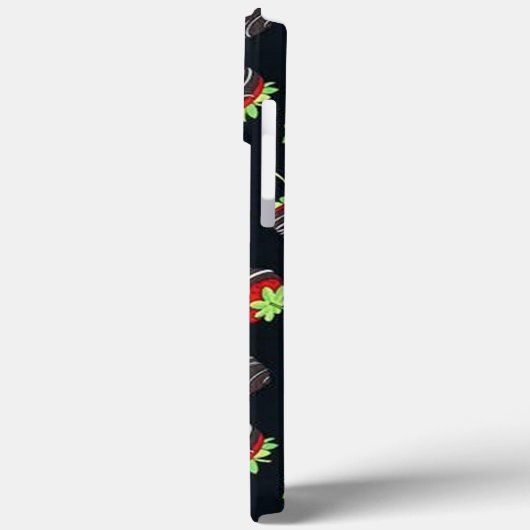 Aardbeien met chocolade Case-Mate iPhone case (Achterkant / Links)