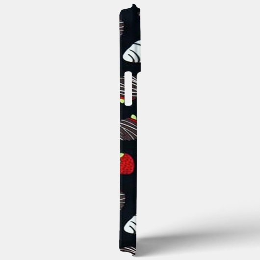 Aardbeien met chocolade Case-Mate iPhone case (Achterkant / Rechts)