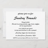 aardbeien met een gezond ontbijtontbijt kaart (Achterkant)