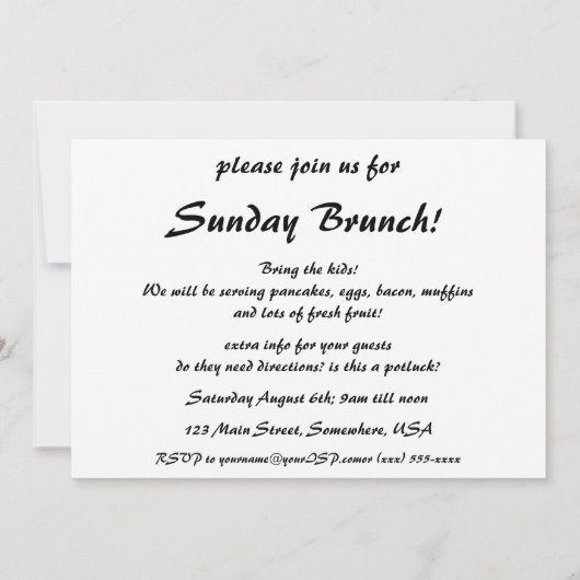  aardbeien met een gezond ontbijtontbijt kaart (Achterkant)