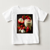 Aardbeien met yoghurt (Voorkant)