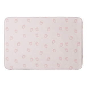 Aardbeien Minimalisme Badmat