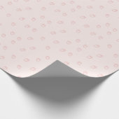 Aardbeien Minimalisme Cadeaupapier (Hoek)