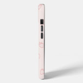 Aardbeien Minimalisme Case-Mate iPhone Case (Achterkant / Links)