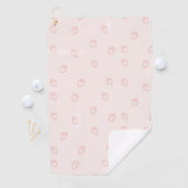 Aardbeien Minimalisme Golfhanddoek (Insitu)