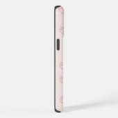 Aardbeien Minimalisme iPhone Hoesje (Rechterkant)