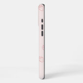 Aardbeien Minimalisme iPhone Hoesje (Linkerkant)