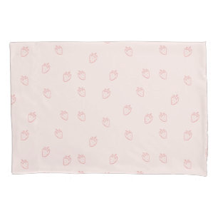 Aardbeien Minimalisme Kussensloop