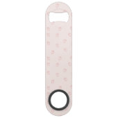 Aardbeien Minimalisme Speed Flessenopener (Achterkant)