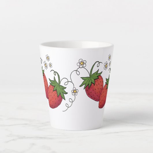 Aardbeien Mok (Voorkant)