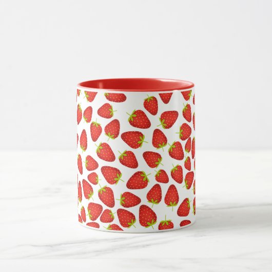 Aardbeien Mok (Midden)