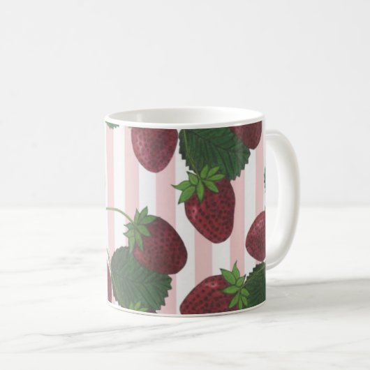 Aardbeien-Mok Koffiemok (Voorkant rechts)