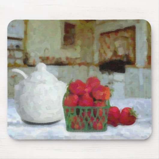 Aardbeien Muismat (Voorkant)