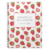 Aardbeien Naam Notitieboek (Voorkant)