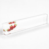 Aardbeien Naambordje